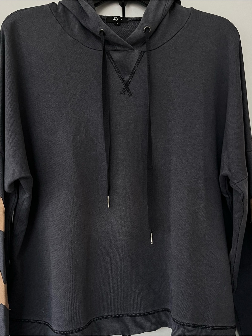 RAILS Turner Hoodie Sweatshirt Charcoal Quiet luxury soft fall cozy casual